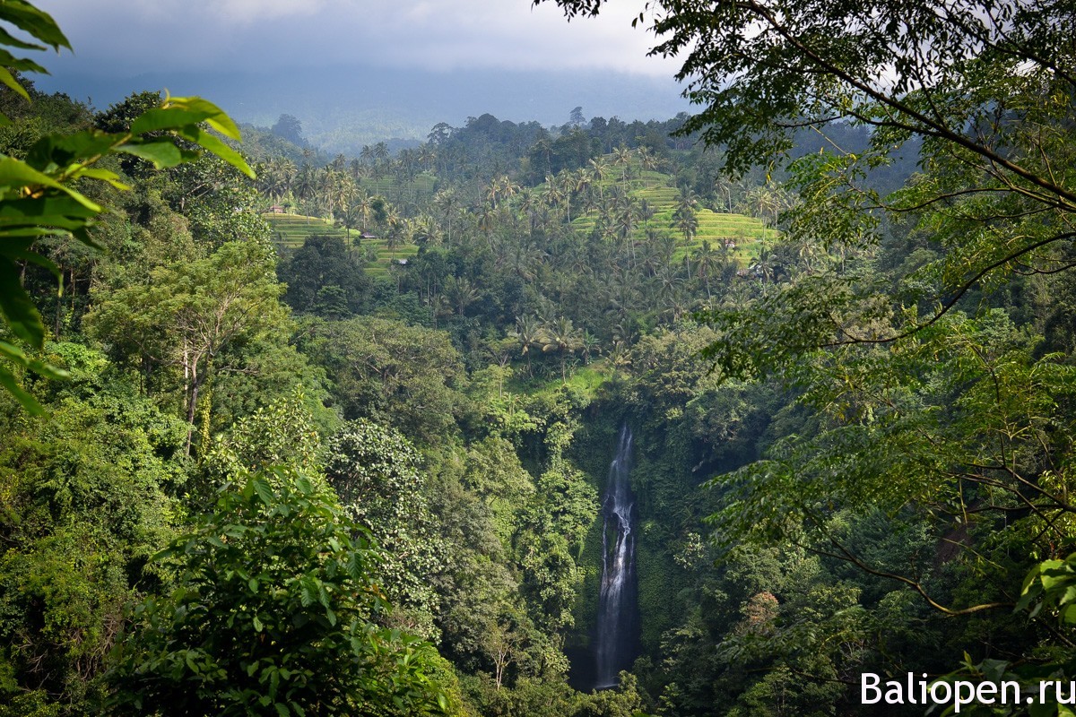 Водопад Cекумпул и Лемуки - самые красивые водопады на Бали