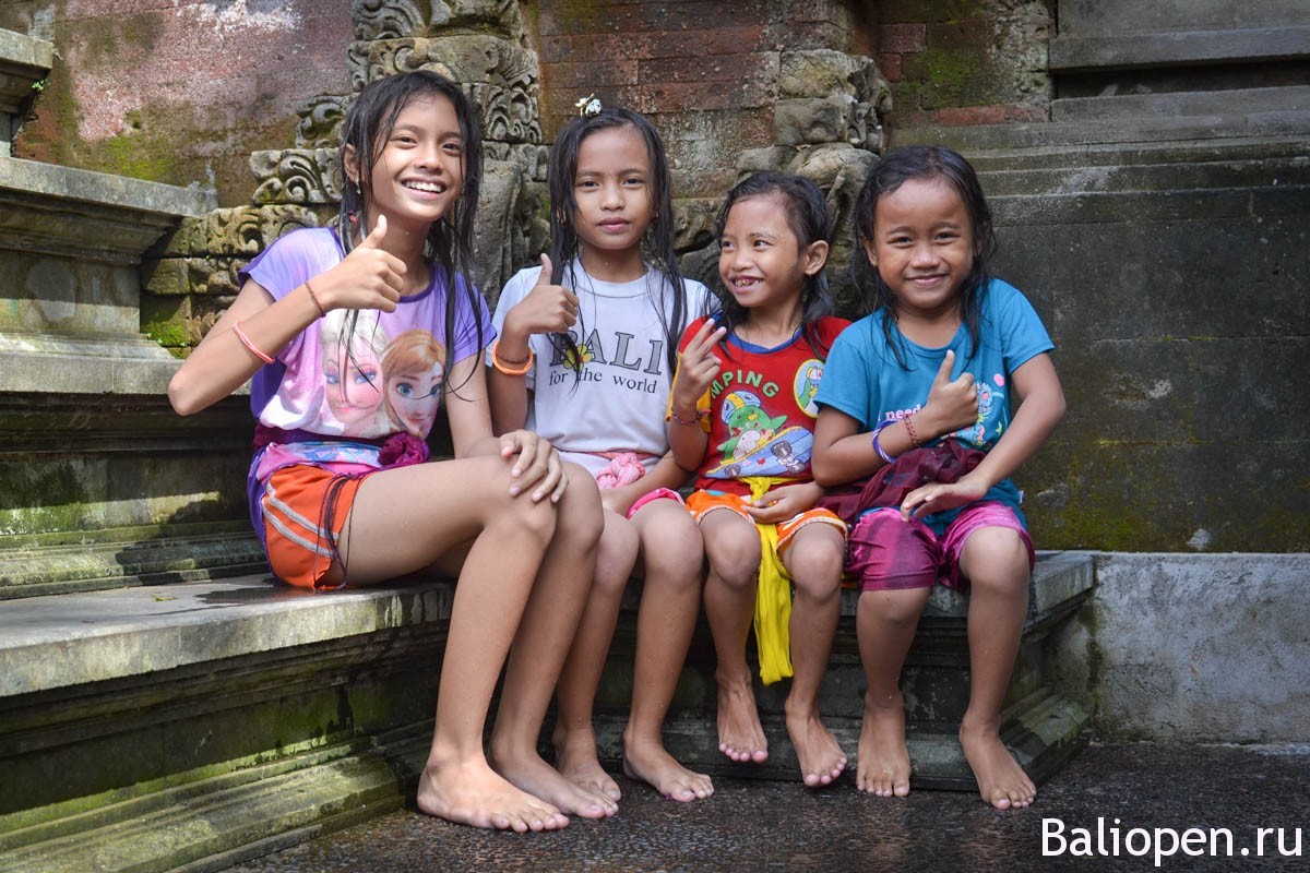 Балийские дети, какие они?