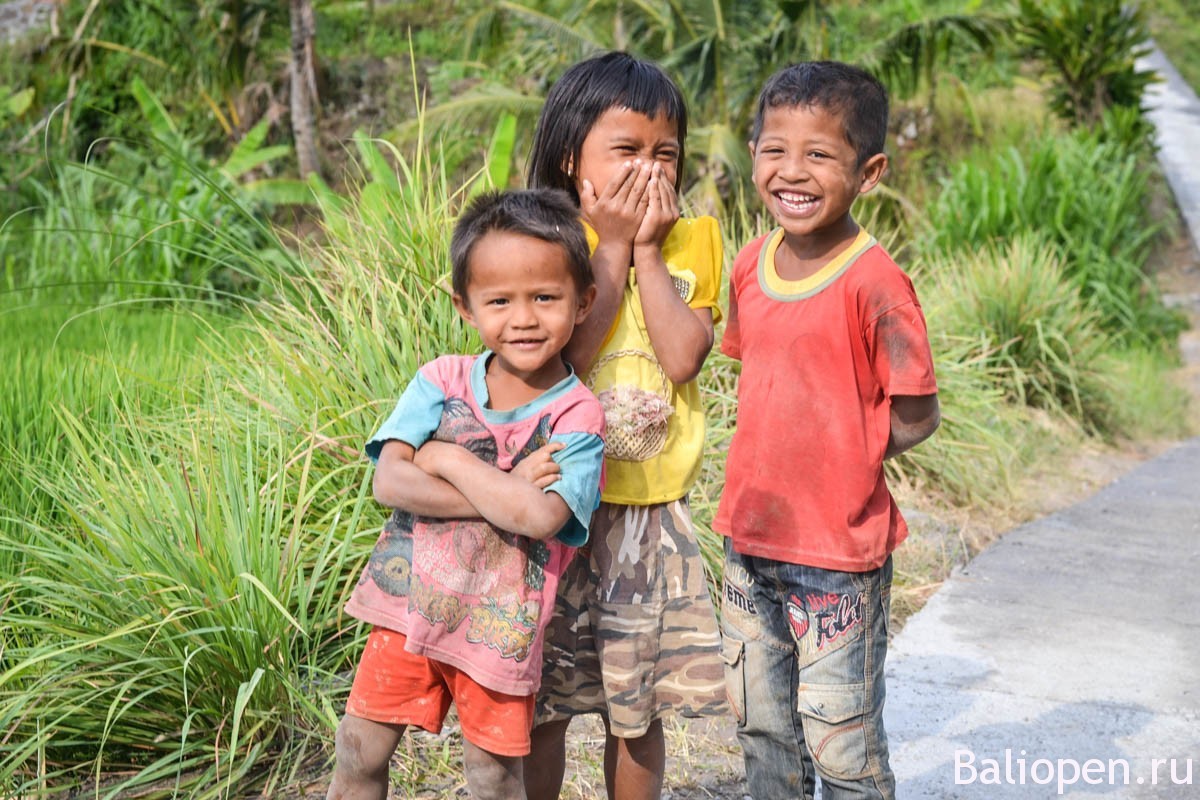 Балийские дети, какие они?